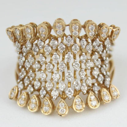 Crown Diamond Ring