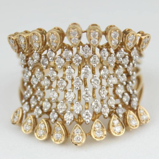 Crown Diamond Ring