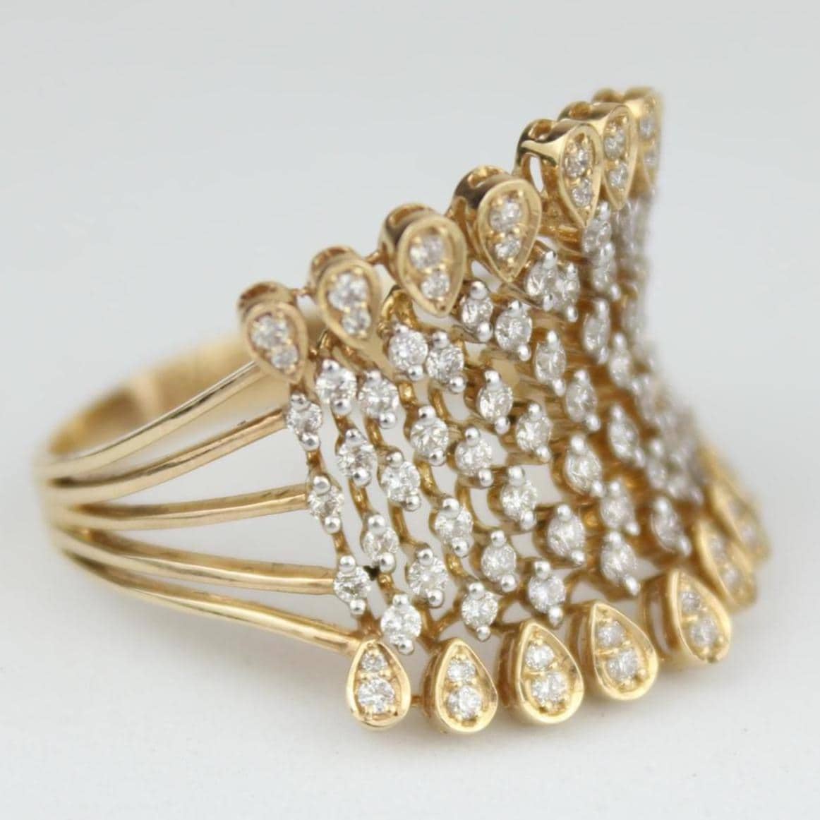 Crown Diamond Ring