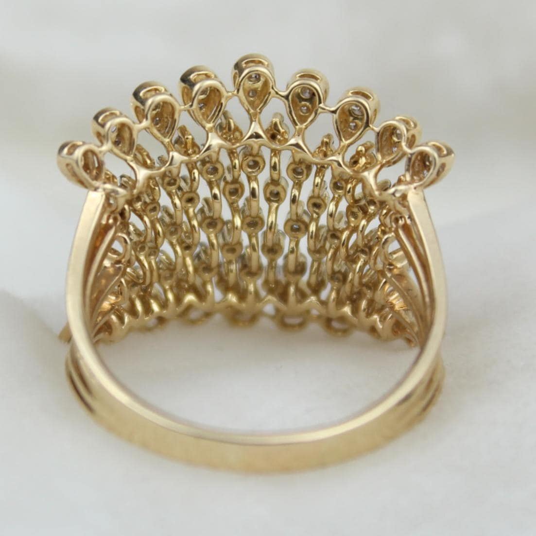 Crown Diamond Ring