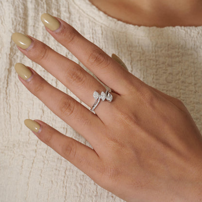 Marquise Trio Diamond Ring