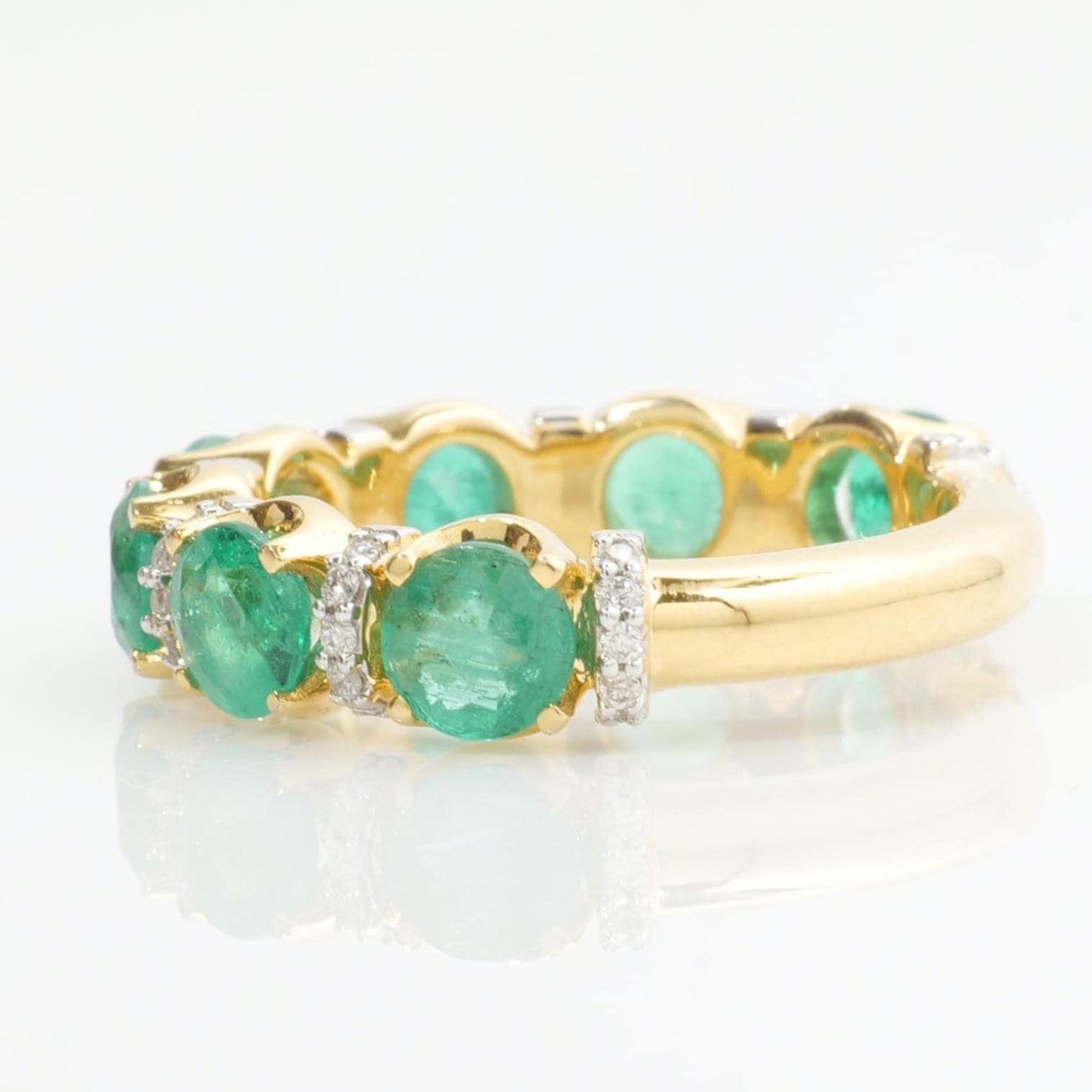 Emerald Diamond Ring