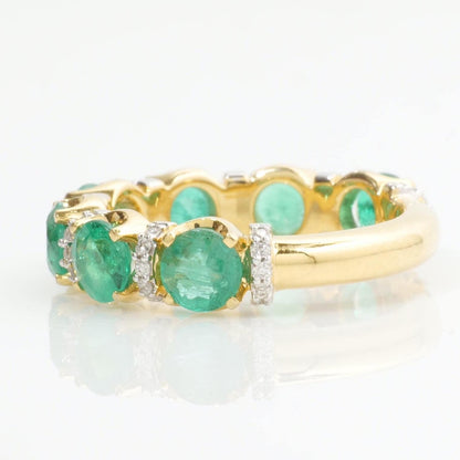 Emerald Diamond Ring