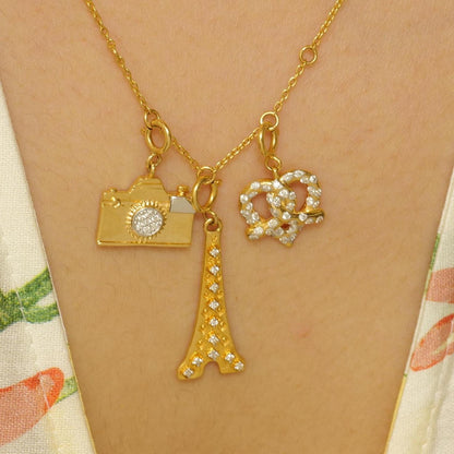 Eiffel Tower Charm Pendant