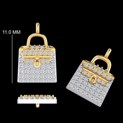 Handbag Diamond Charm