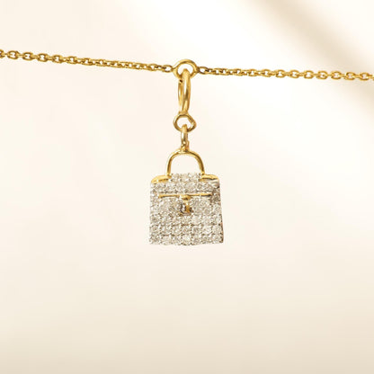 Handbag Diamond Charm