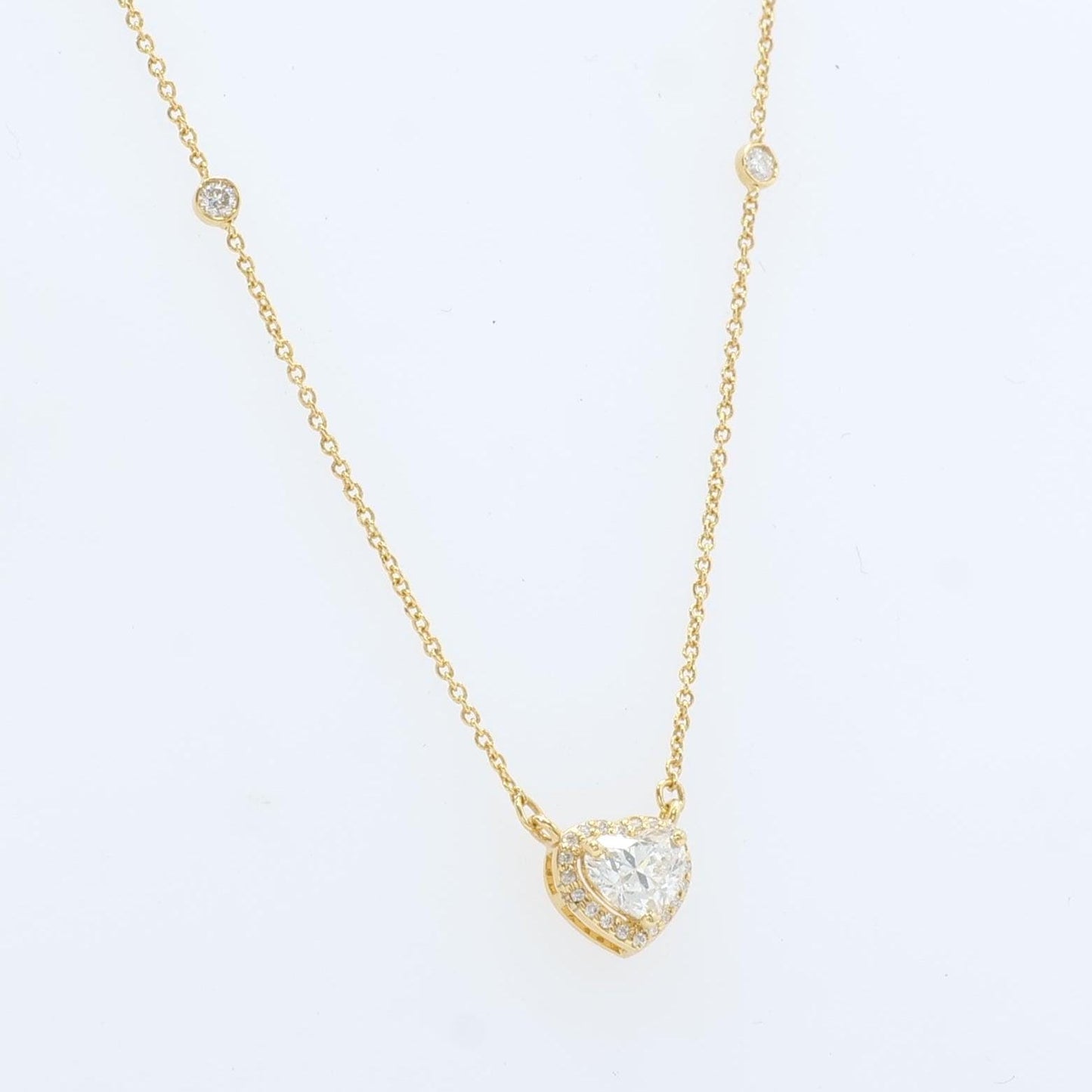 Heart Diamond Necklace