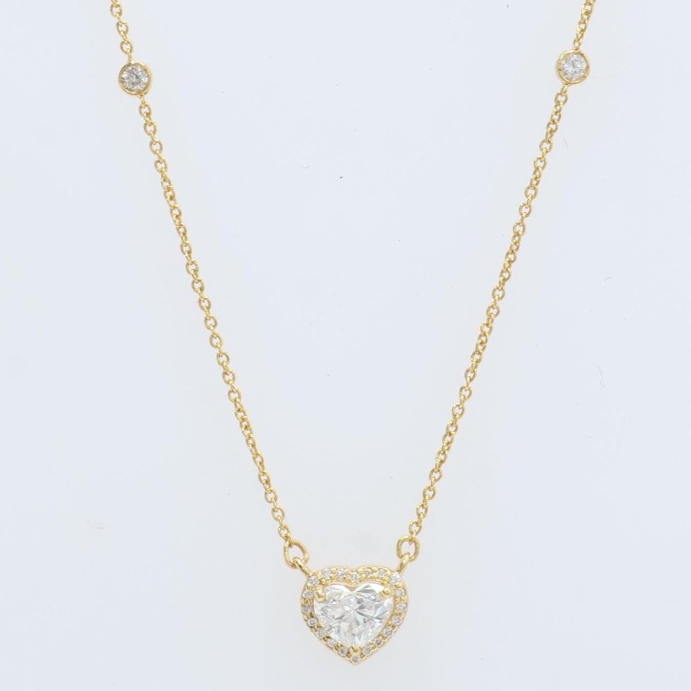 Heart Diamond Necklace
