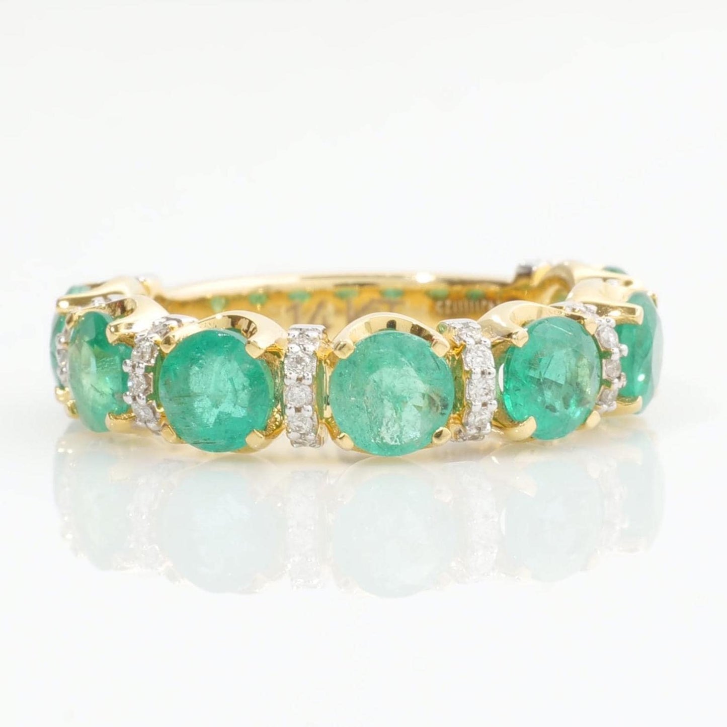 Emerald Diamond Ring