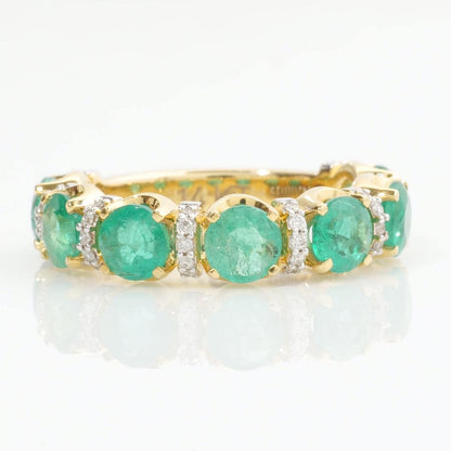 Emerald Diamond Ring
