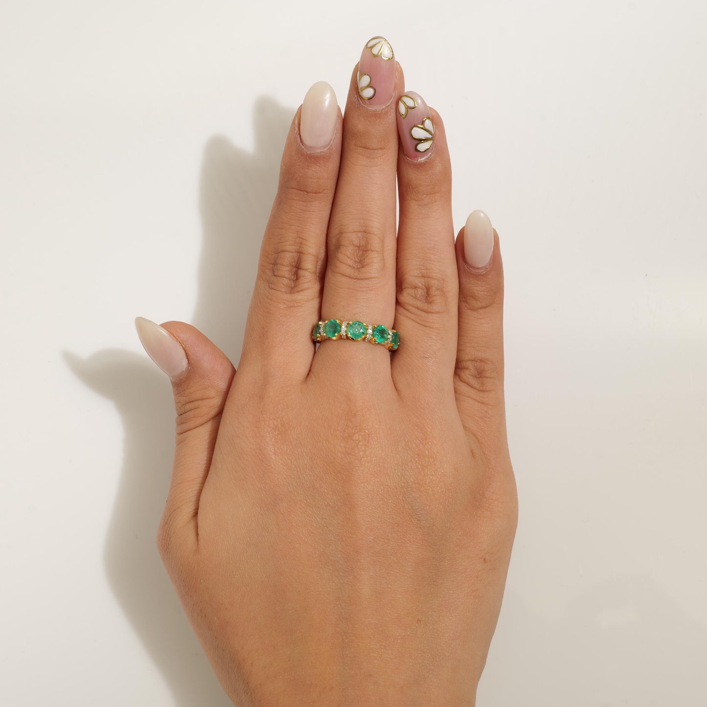 Emerald Diamond Ring
