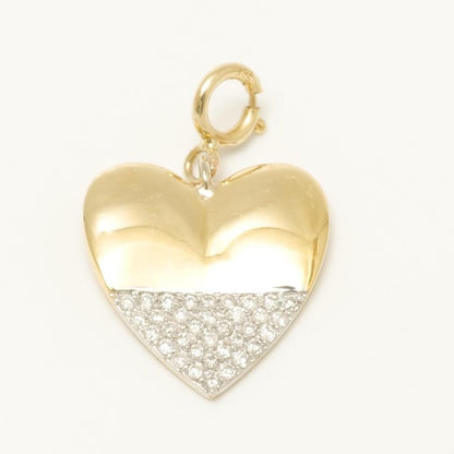 Heart Diamond Charm Pendant