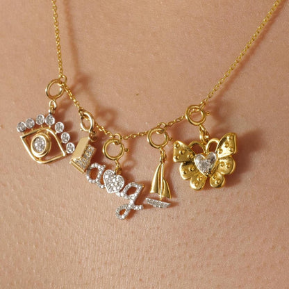 Sailboat Diamond Charm