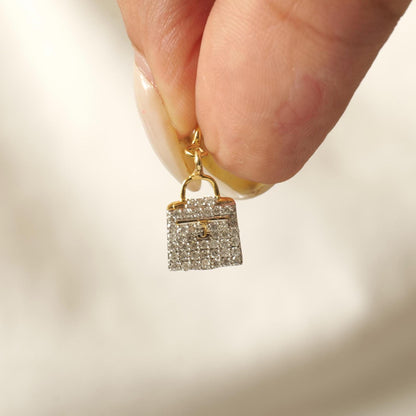 Handbag Diamond Charm