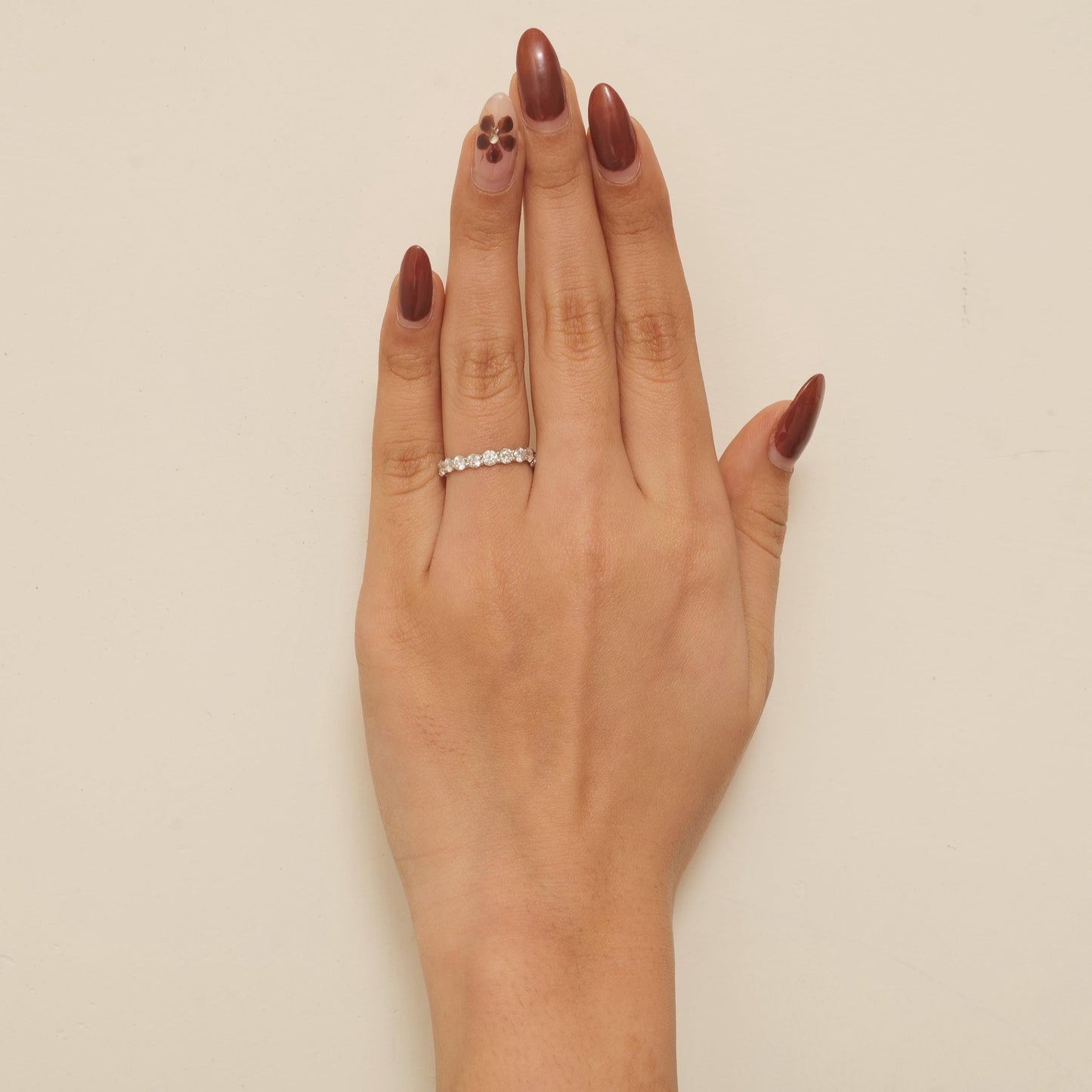Full Eternity Natural Diamond Band