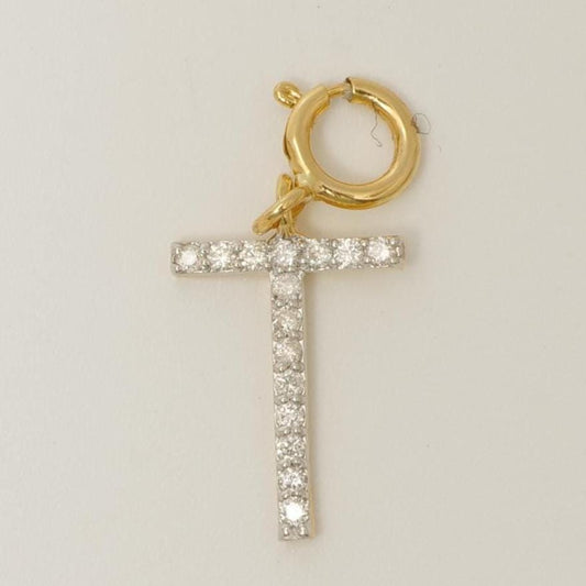 Personalized Initial Diamond Charm