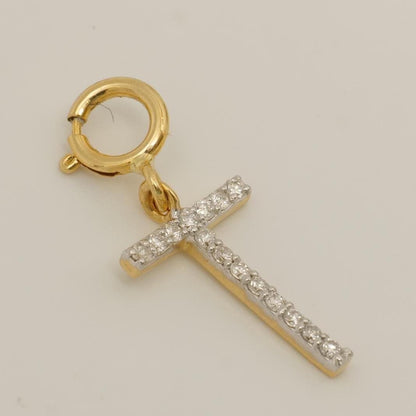 Personalized Initial Diamond Charm