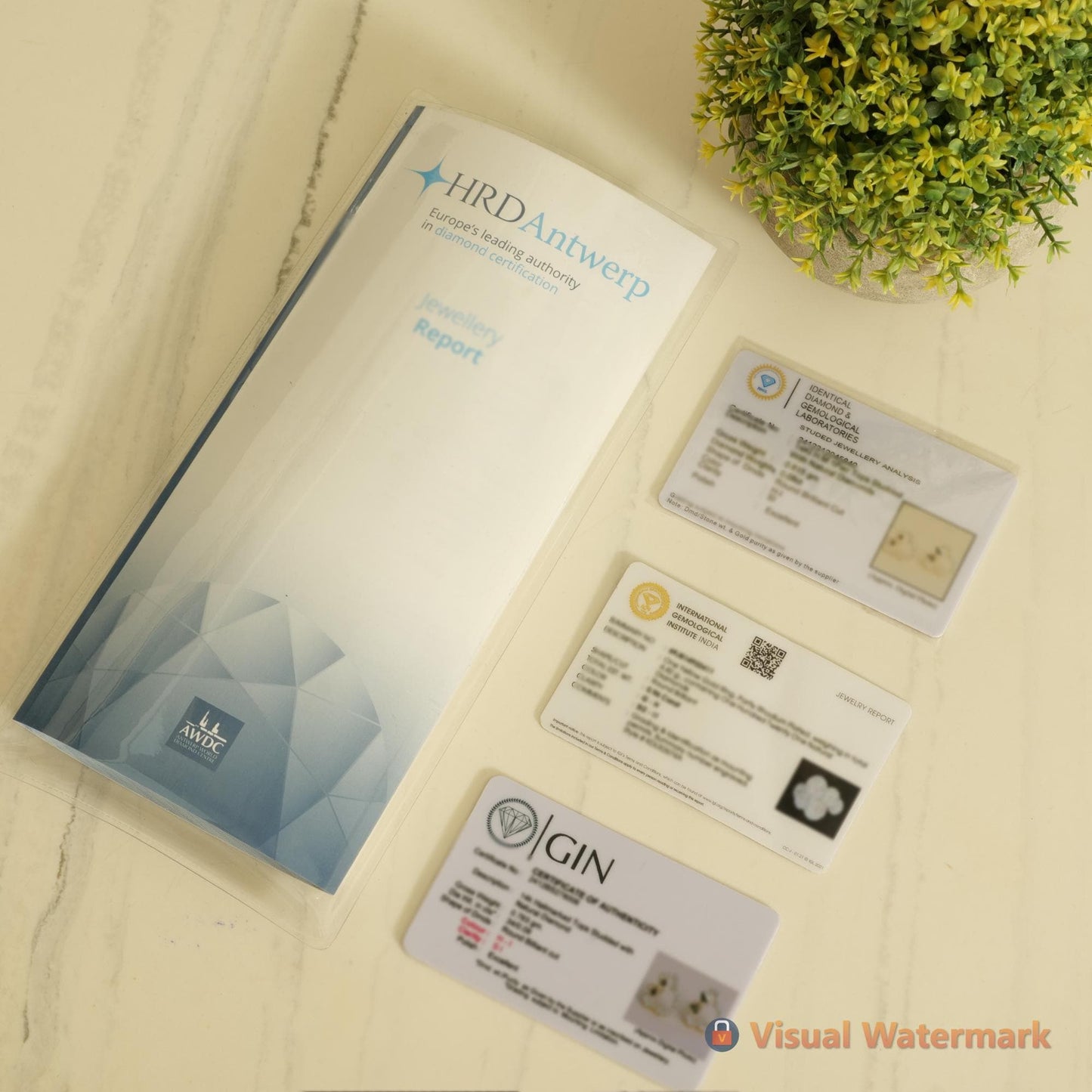 Pear Yellow Sapphire Natural Diamond Ring