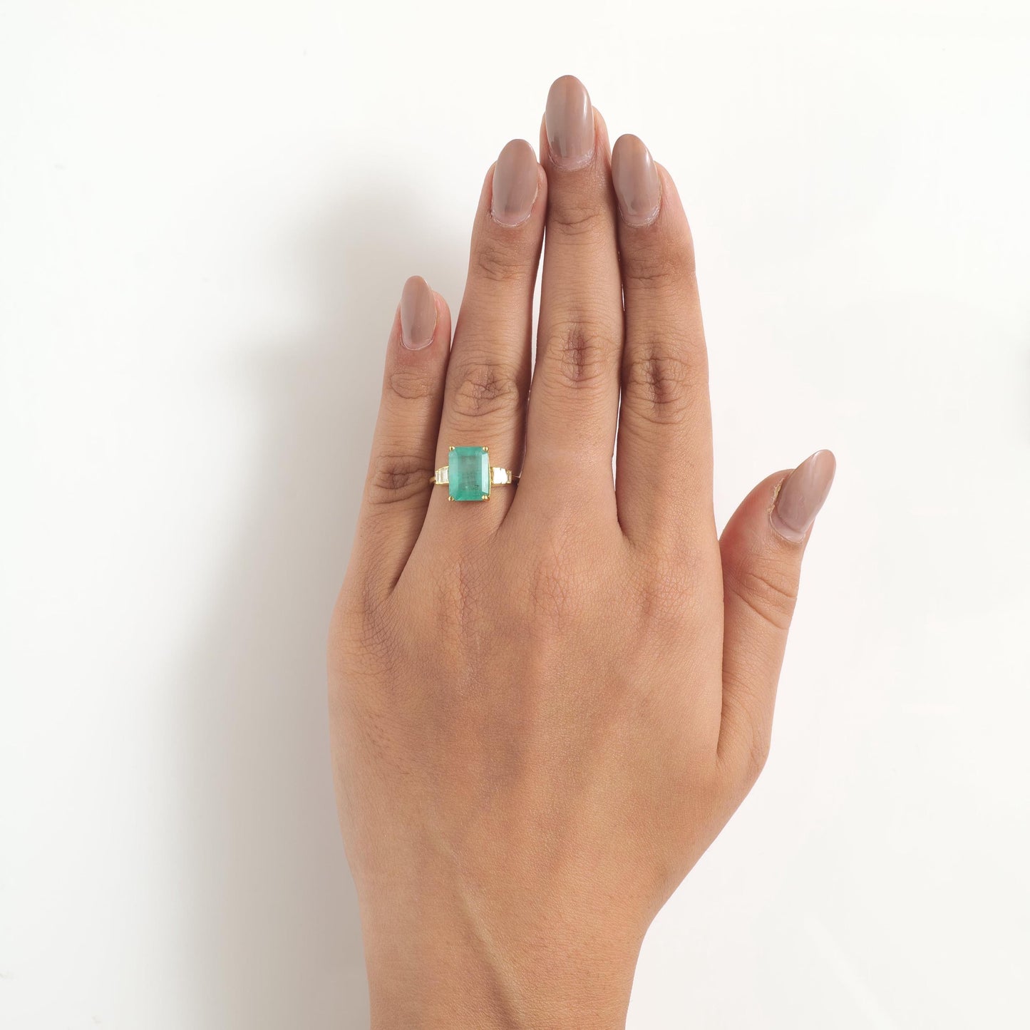 Emerald Cut Diamond Ring