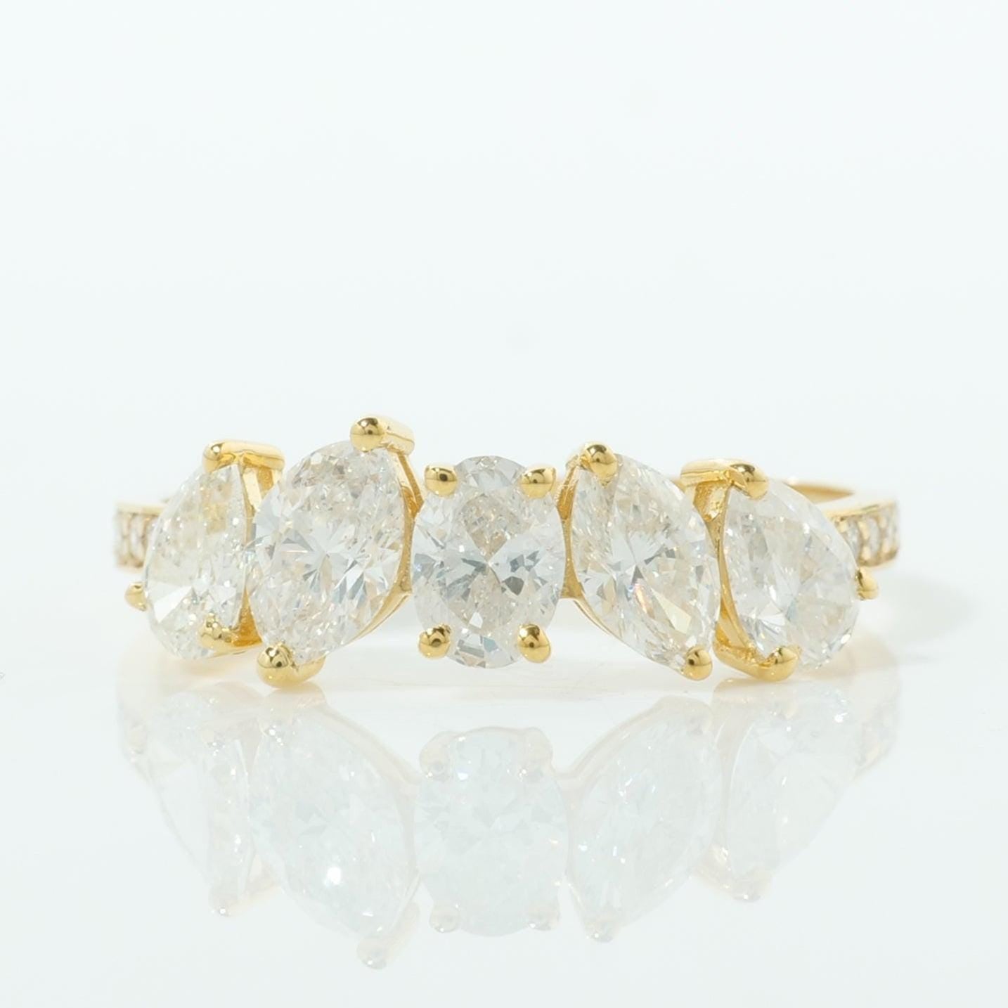 Five Stone Diamond Ring