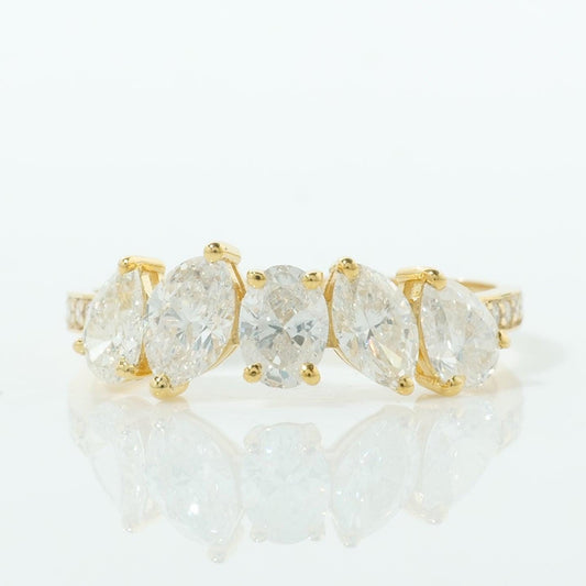 Five Stone Diamond Ring