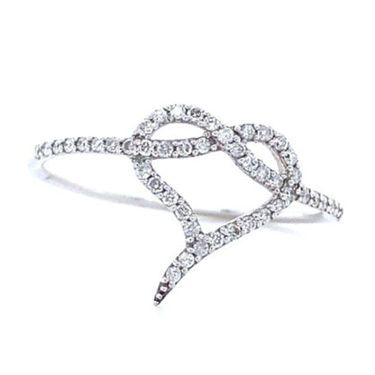 Heart Natural Diamond Proposal Ring
