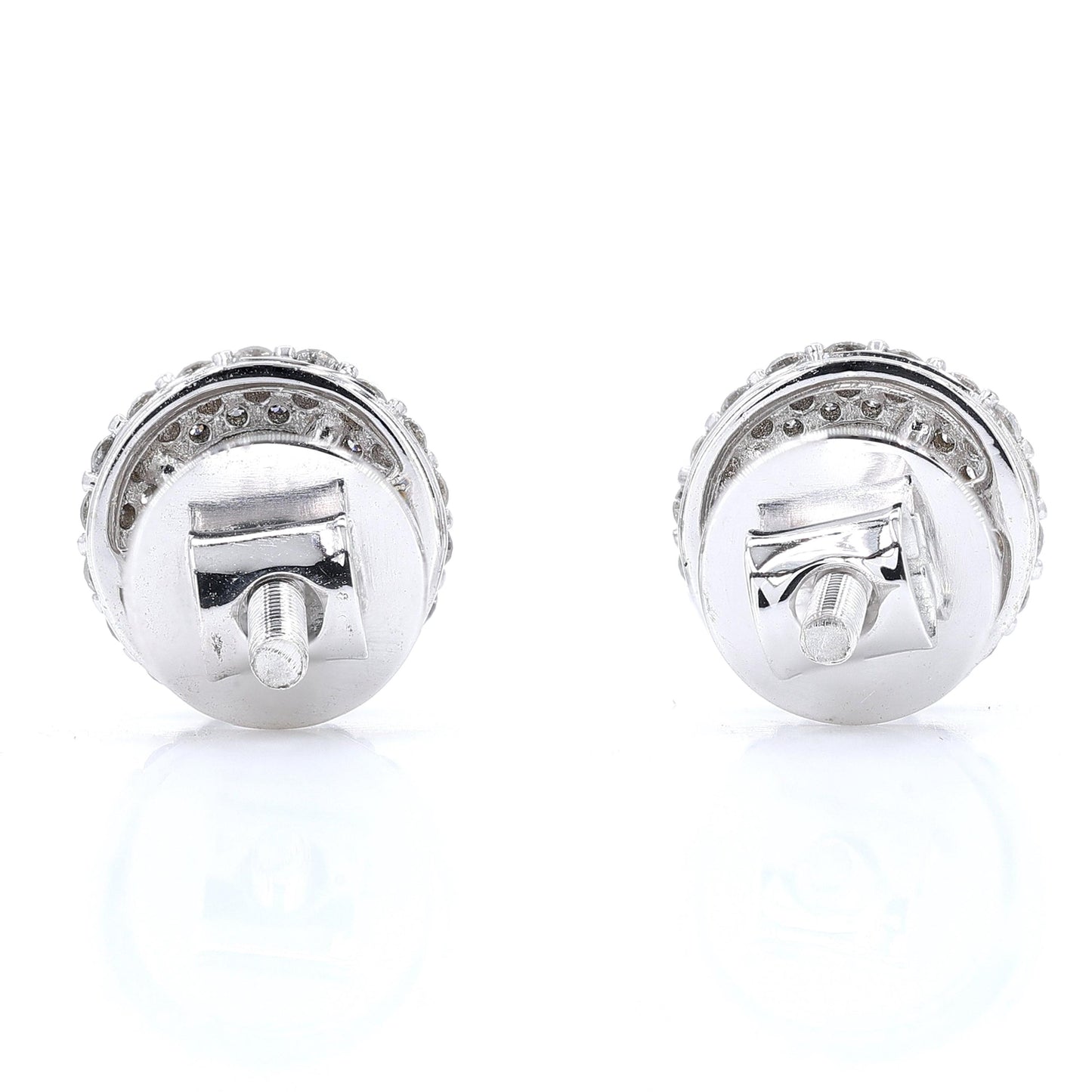 Solitaire Natural Diamond Earrings
