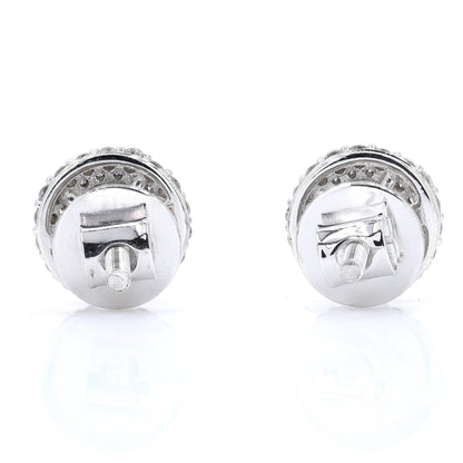 Solitaire Natural Diamond Earrings