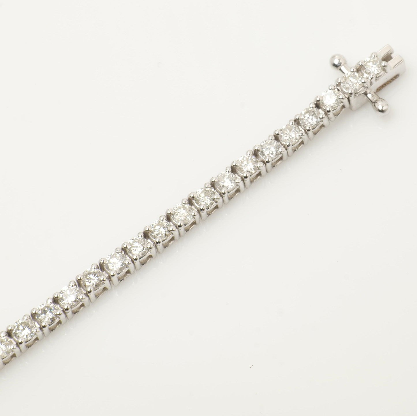 Solitaire Natural Diamond Tennis Bracelet