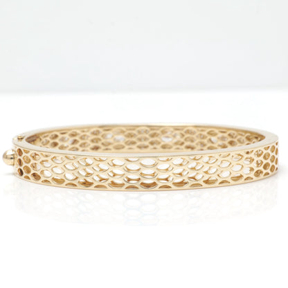 Marquise Natural Diamond Bangle Bracelet