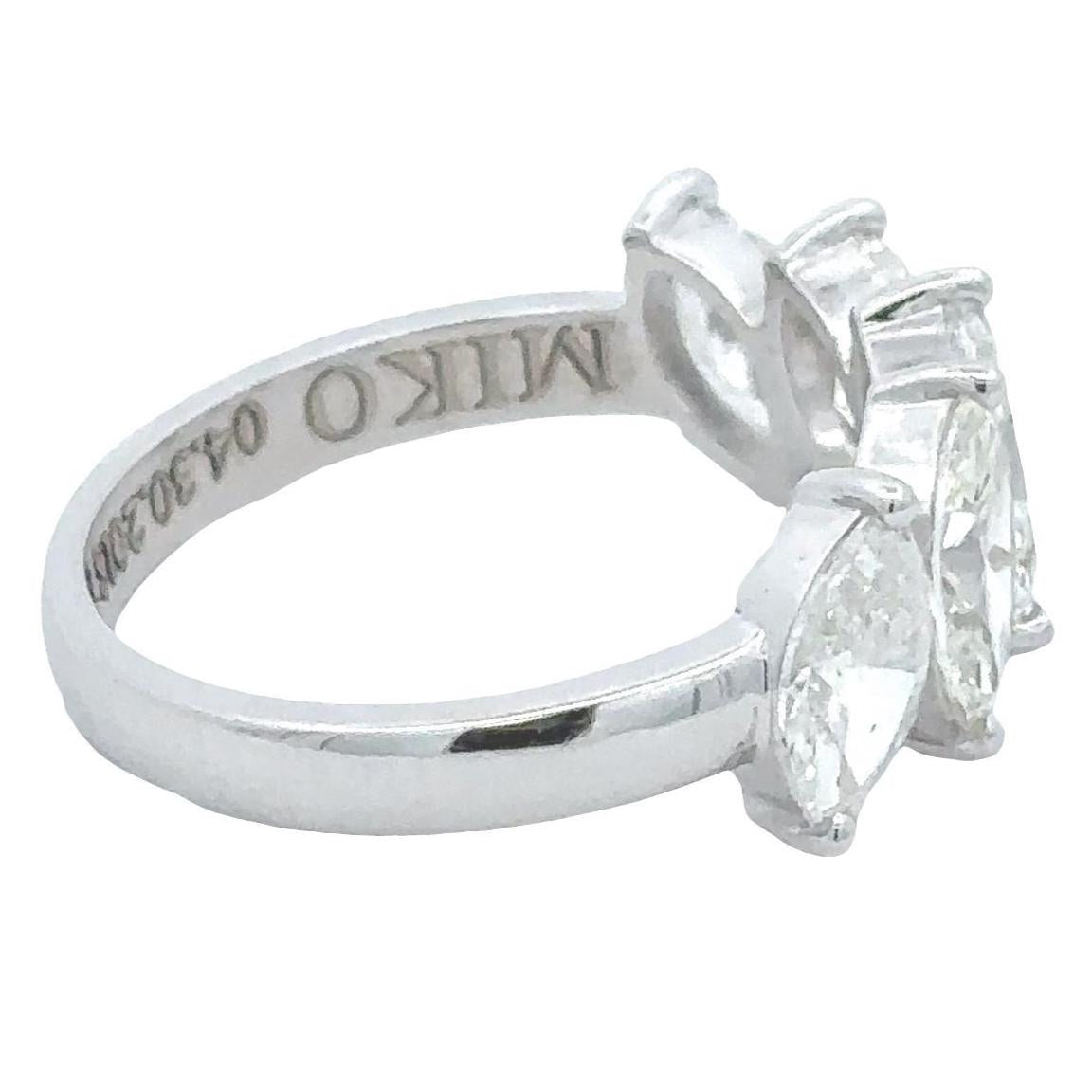 Marquise Natural Diamond Ring