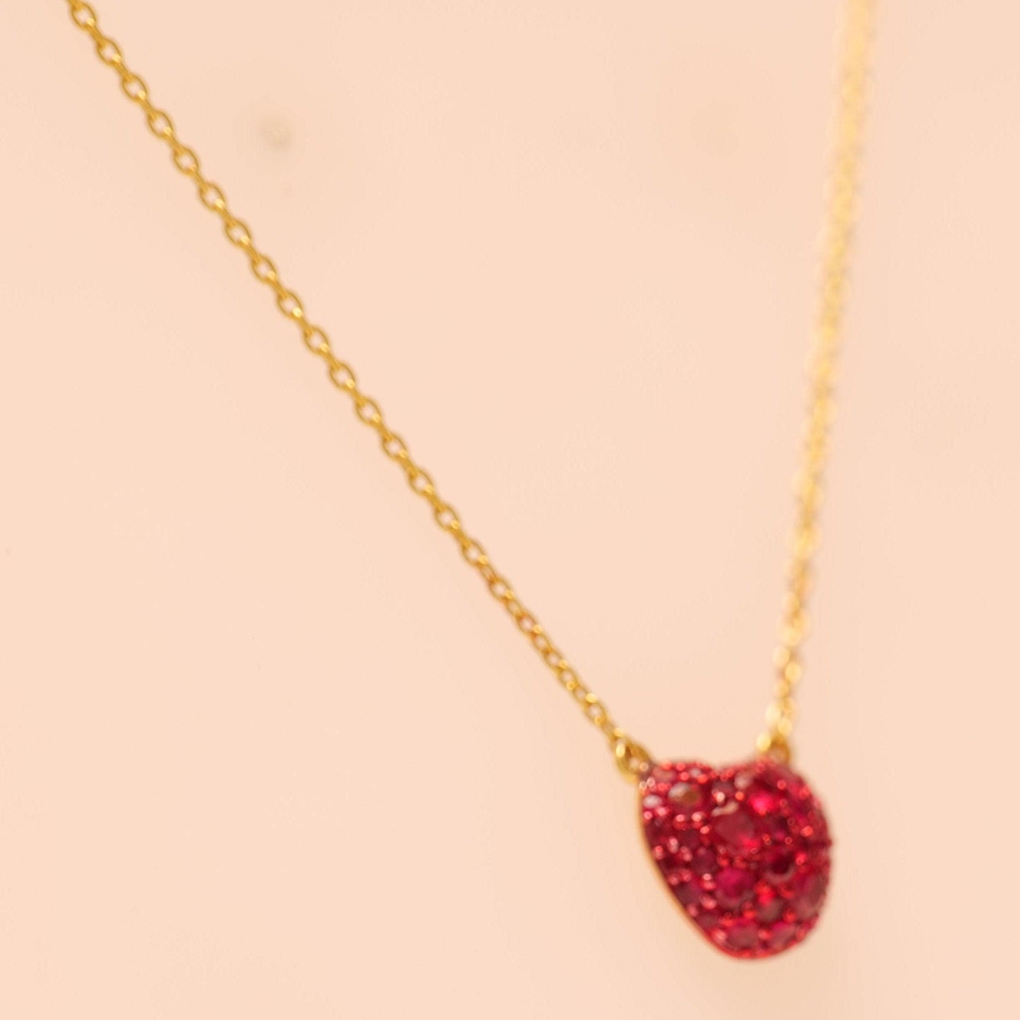 Fruit Natural Diamond Pendant Necklace