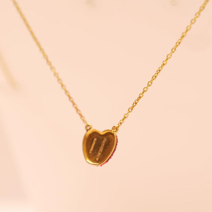 Fruit Natural Diamond Pendant Necklace