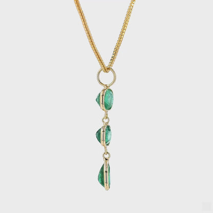 Emerald Drop Pendant