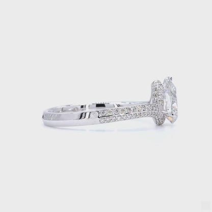 Pear Diamond Ring