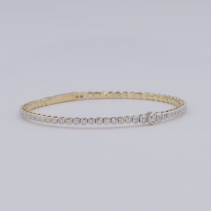 Hexagon Diamond Bracelet