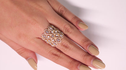 Infinity Cocktail Diamond Ring