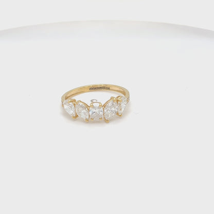 Five Stone Diamond Ring