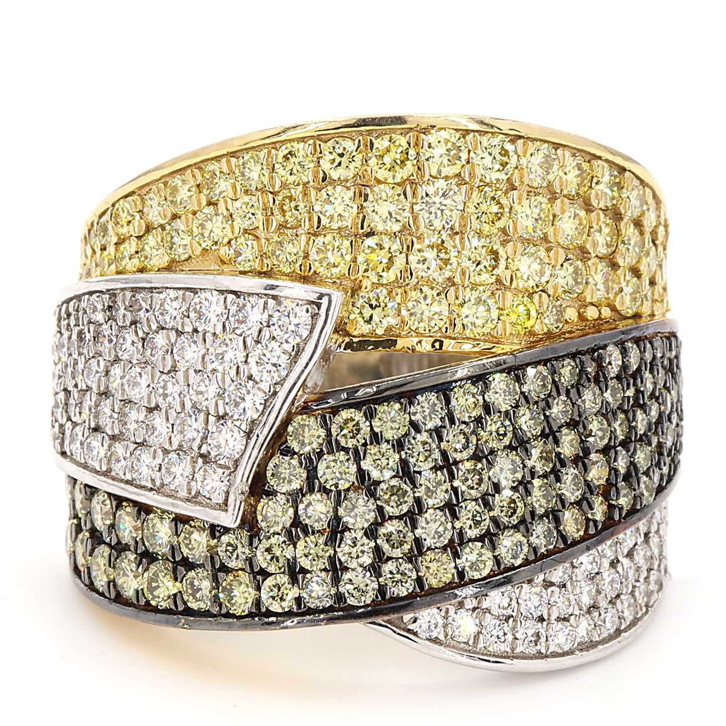 Fancy Color Diamond Band Ring