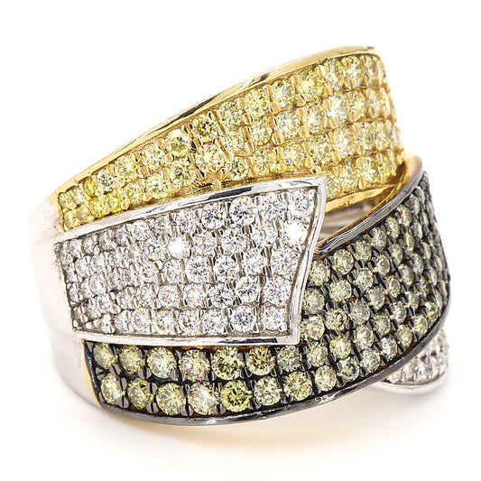 Fancy Color Diamond Band Ring