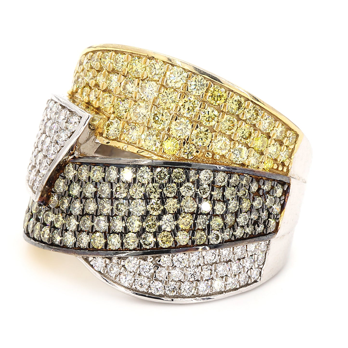 Fancy Color Diamond Band Ring