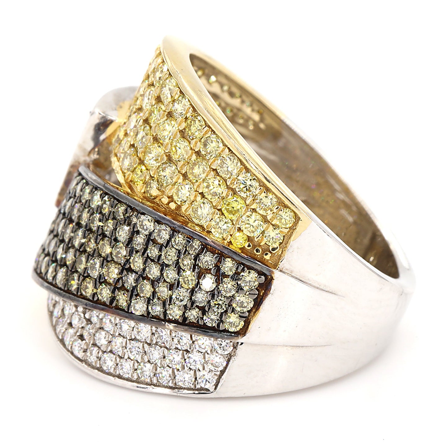 Fancy Color Diamond Band Ring