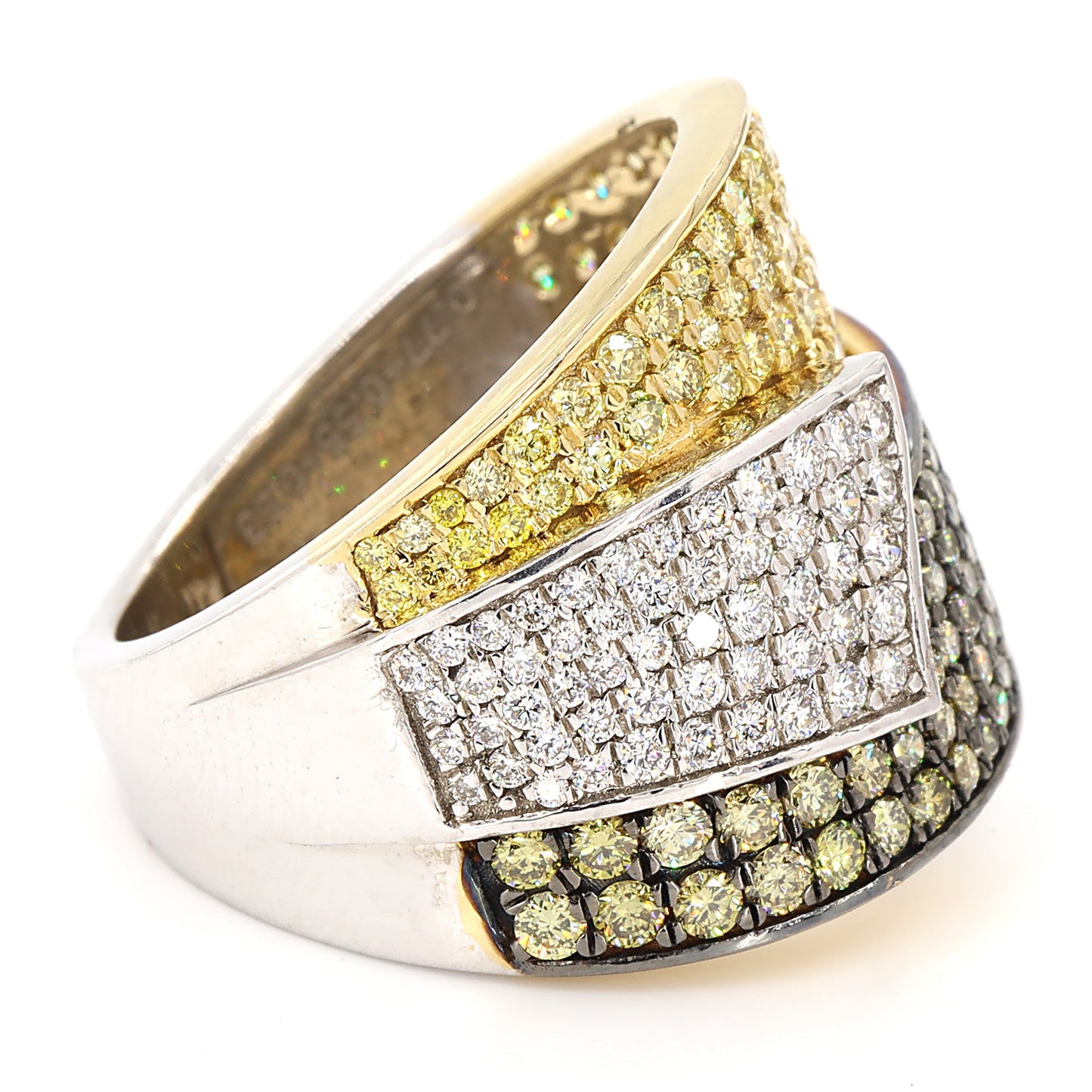 Fancy Color Diamond Band Ring